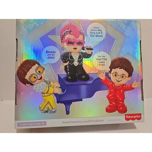 Fisher Price Little People Collector Elton John NEW - Picture 4 of 6